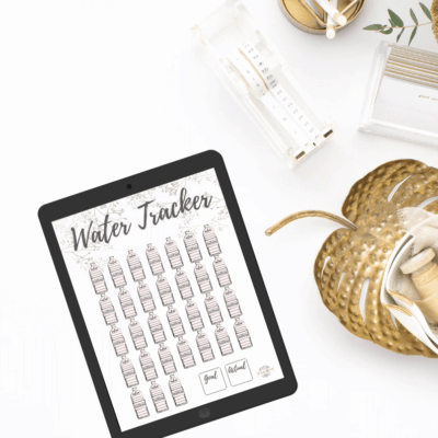 How I Track My Water – Download Free Printable