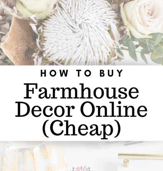 Buy Farmhouse Decor online for Cheap. #onlinedecor #farmhouse