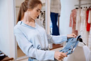 Letting go of clothes