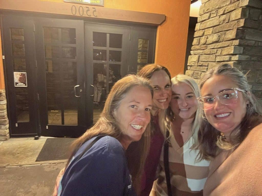 happy galentine’s day celebration with friends