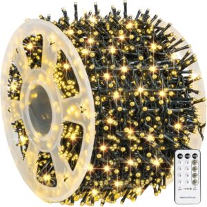 LED string lights with remote control, perfect for holiday and home decor, energy-efficient outdoor lighting.