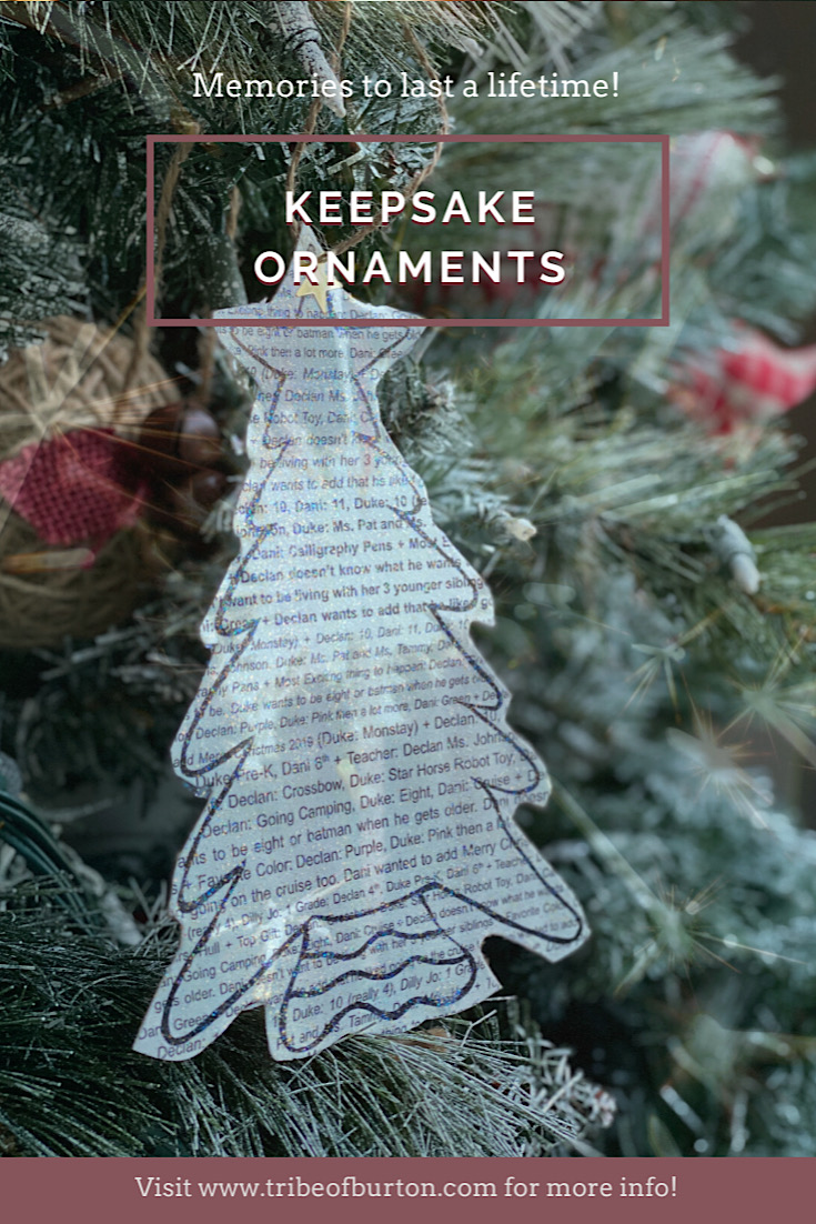 Keepsake ornaments.