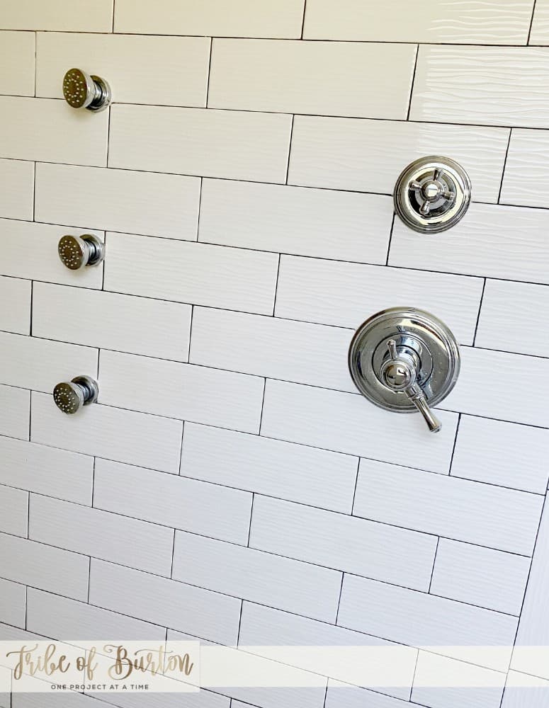 How To Paint Bathroom Tile Grout (The Easy Way) — Peony Street