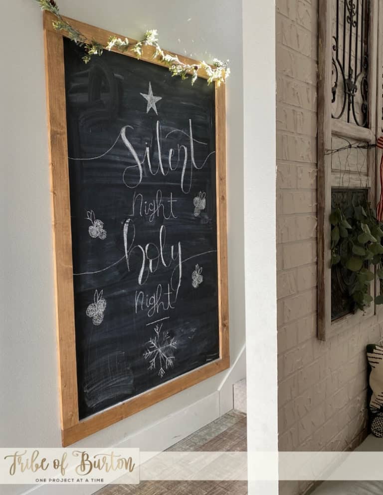 How to Make a Chalkboard Wall