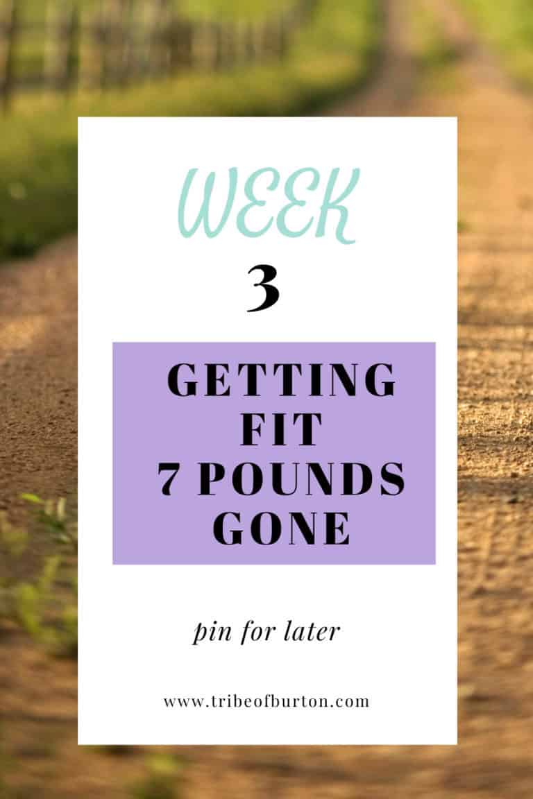 Week 3 of Getting Fit – Start Exercising Now