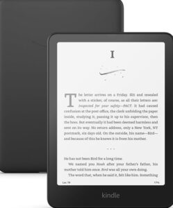 Readers enjoying an e-reader device, digital book reading, Kindle e-reader, modern reading technology, Tribe of Burton.